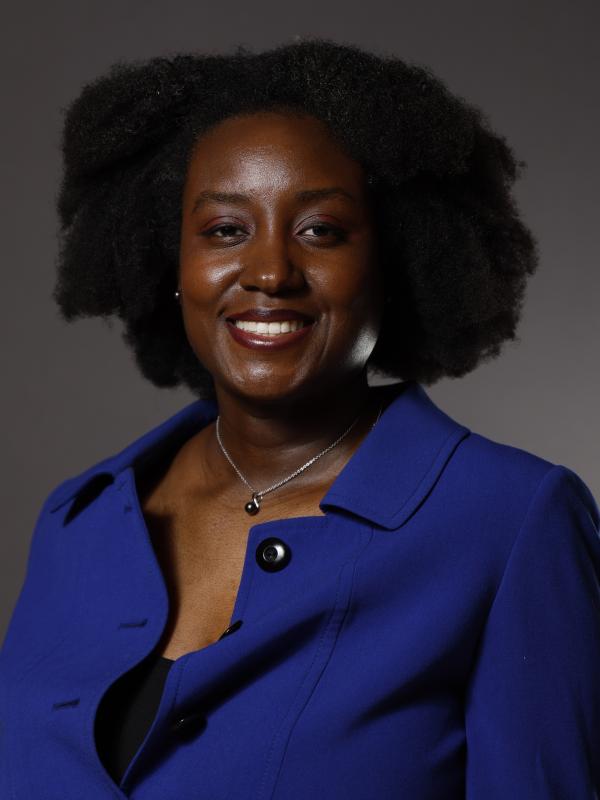 Headshot of Geraldine L. Cochran wearing a blue dress jacket.